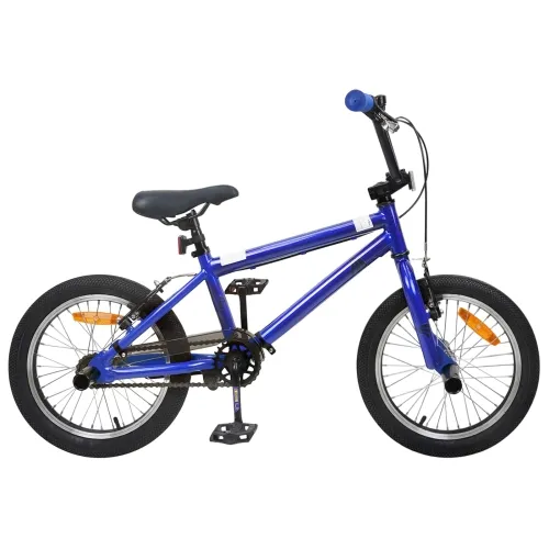 BMX Bicikl 16 Inča za 5-8 godina Tamno plava - Tamno plava 16 inča Cijena