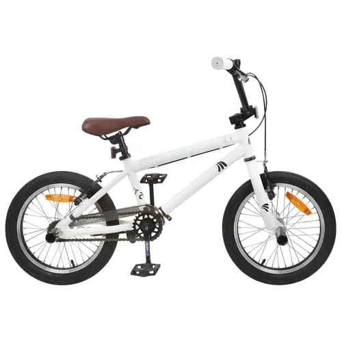 BMX Bicikl 16 Inča za 5-8 godina Bijela - Bijela 16 inča Cijena