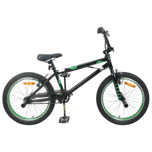 BMX Bicikl 20 Inča za osobe starije od 9 godina Crna - Crna 20 inča Cijena