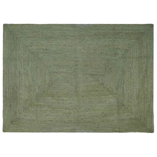 Tepih za područje Maslinastozelena 240 x 340 cm Juta - 240 x 340 cm Maslinastozelena Cijena