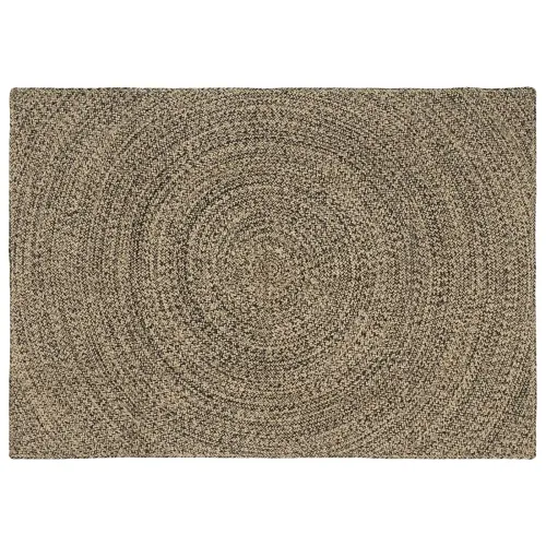 Tepih za područje Prirodna i crna 140 x 200 cm Juta - Prirodna i crna 140 x 200 cm Cijena