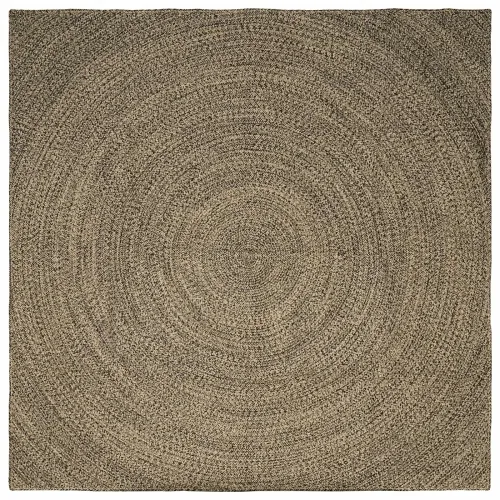 Tepih za područje Prirodna i crna 200 x 200 cm Juta - Prirodna i crna 200 x 200 cm Cijena