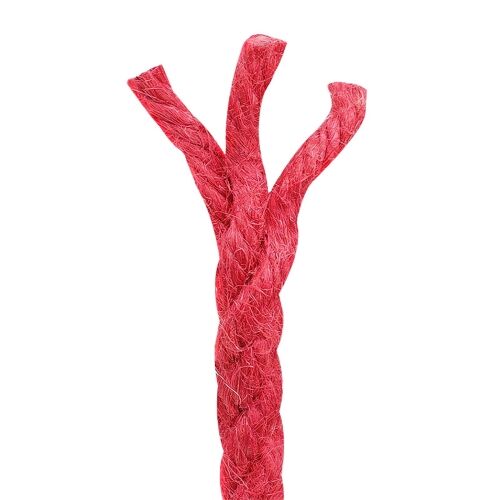 Uže od jute 8 mm Crvena 100% Juta Tossa - 8 mm 25 m Crvena Cijena