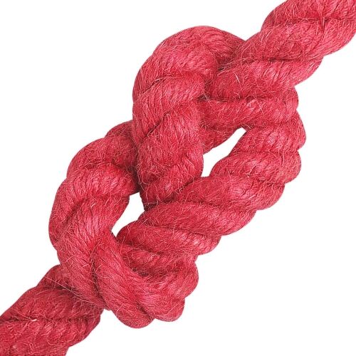 Uže od jute 14 mm Crvena 100% Juta Tossa - 14 mm 25 m Crvena Cijena