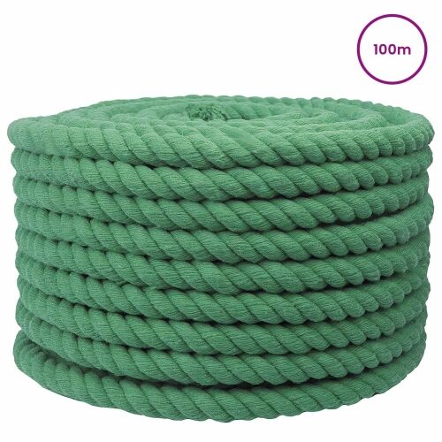 Pamučno uže 20 mm 100 m Zelena 100% Pamuk - Zelena 20 mm 100 m Cijena
