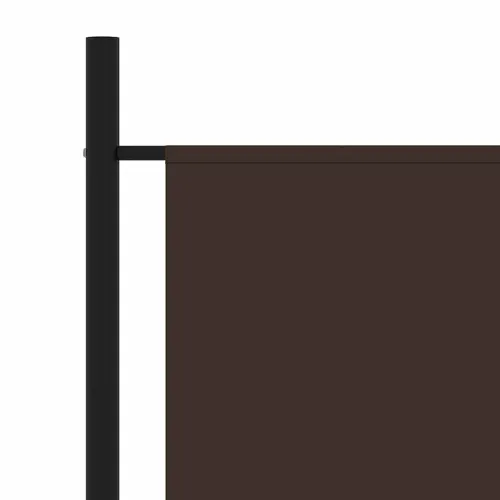 Paravan - Sobna pregrada s 3 panela smeđa 260 x 180 cm - Smeđa 260 x 180 cm 1 1 Cijena