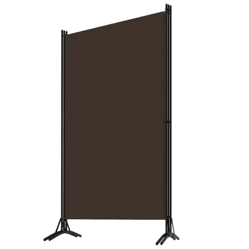 Paravan - Sobna pregrada s 3 panela smeđa 260 x 180 cm - Smeđa 260 x 180 cm 1 1 Cijena