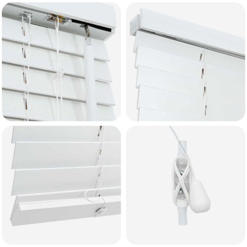 Venecijanska roleta Bijela 85 x 130 cm 35 mm - Bijela 85 x 130 cm Cijena
