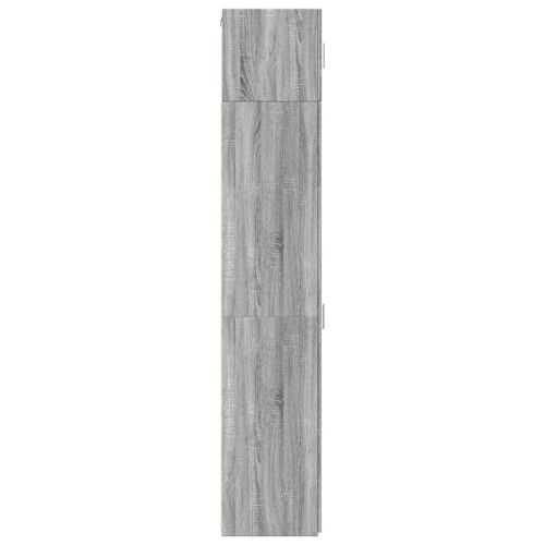 Uski ormarić za pohranu siva boja hrasta 40x42,5x225 cm drveni - Sivi hrast sonoma 40 x 42.5 x 225 cm 1 6 polica Cijena