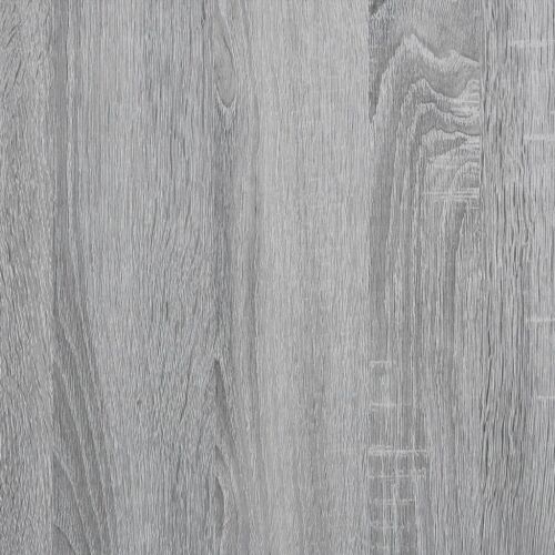Uski ormarić za pohranu siva boja hrasta 40x42,5x225 cm drveni - Sivi hrast sonoma 40 x 42.5 x 225 cm 1 6 polica Cijena