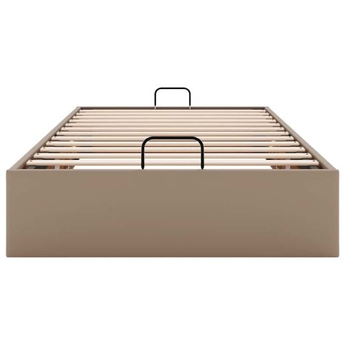 Okvir kreveta bez madraca cappuccina 80x200 cm od umjetne kože - cappucino 80 x 200 cm Cappucino 80 x 200 cm Cijena