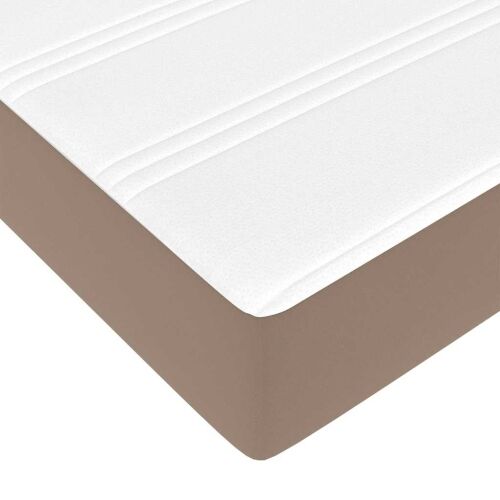 Okvir kreveta s madracem cappuccina 80x200 cm umjetna koža - cappucino 80 x 200 cm Cappucino 80 x 200 cm Cijena