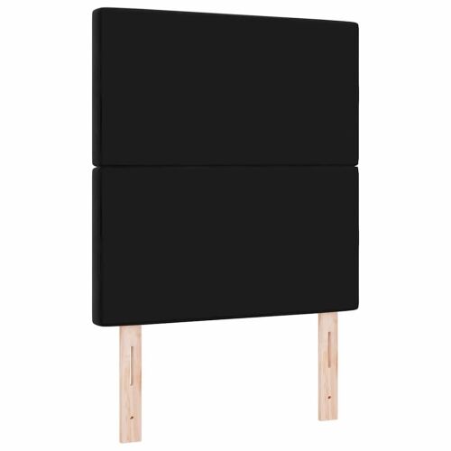 Uzglavlje Crna 80 cm Baršun - Crna 80 cm Visoki uzglavlje Cijena