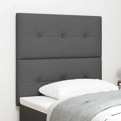 Uzglavlje podesivo po visini Tamno siva 100 cm tkanina - Tamno siva 100 cm Visoki uzglavlje Cijena