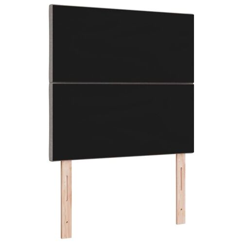 Uzglavlje Sivo-smeđa tkanina - Sivo-smeđa 90 cm Visoki uzglavlje Cijena