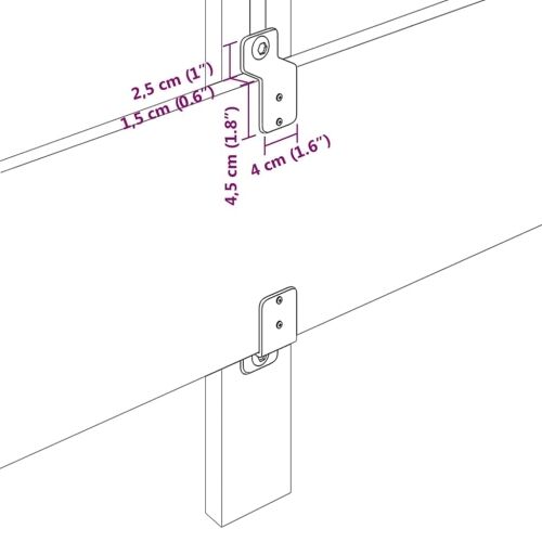 Uzglavlje Plava 144 cm tkanina - Plava 140 cm Visoki uzglavlje Cijena