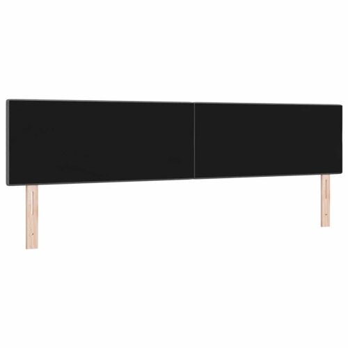 LED glava kreveta s LED trakama Tamno siva 200 cm tkanina - Tamno siva 200 cm Nizak uzglavlju Cijena