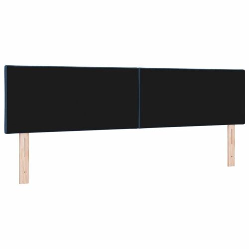 LED glava kreveta Plava 180 cm tkanina - Plava 180 cm Nizak uzglavlju Cijena