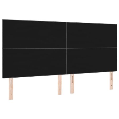 LED glava kreveta s LED trakama Tamno siva 200 cm tkanina - Tamno siva 200 cm Visoki uzglavlje Cijena