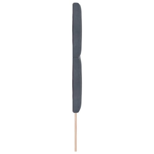 LED glava kreveta Tamno siva 160 cm Baršun - Tamno siva 160 cm Visoki uzglavlje Cijena