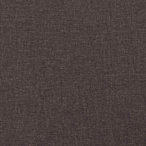 Box spring krevet Tamno smeđa 200 x 200 cm tkanina - Tamno smeđa 200 x 200 cm Prošiveno gumbima Cijena