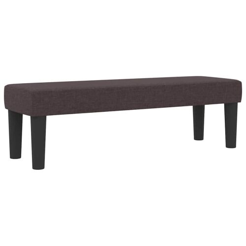 Box spring krevet Tamno smeđa 180 x 200 cm tkanina - Tamno smeđa 180 x 200 cm Prošiveno gumbima Cijena