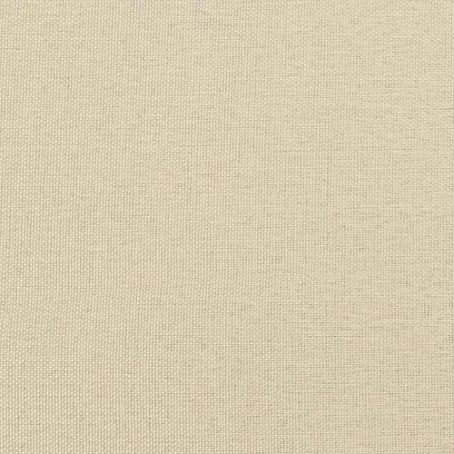 Box spring krevet s uzglavljem Krema 90 x 190 cm tkanina - Krema 90 x 190 cm Dizajn s rombovima Cijena