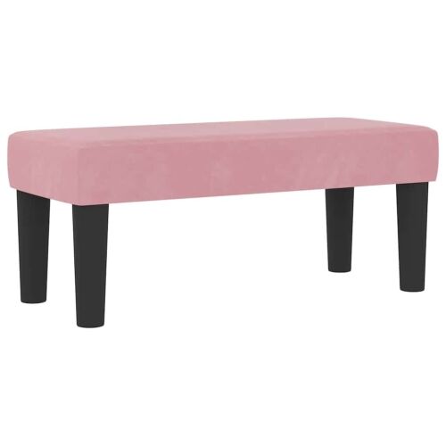 Box spring krevet Ružičasta 200 x 80 cm Baršun - Ružičasta 80 x 200 cm Kristal s dugmadima Cijena