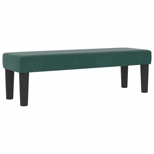 Box spring krevet Tamnozelena 200 x 140 cm Baršun - Tamnozelena 140 x 200 cm Dizajn s rombovima Cijena