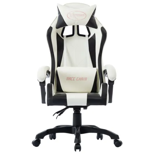 Gaming stolica od umjetne kože crna - Crna 1 Cijena