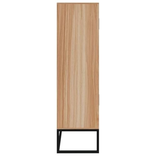 Visoka komoda 70 x 35 x 125 cm od konstruiranog drva - Smeđa 1 1 Smeđa Cijena