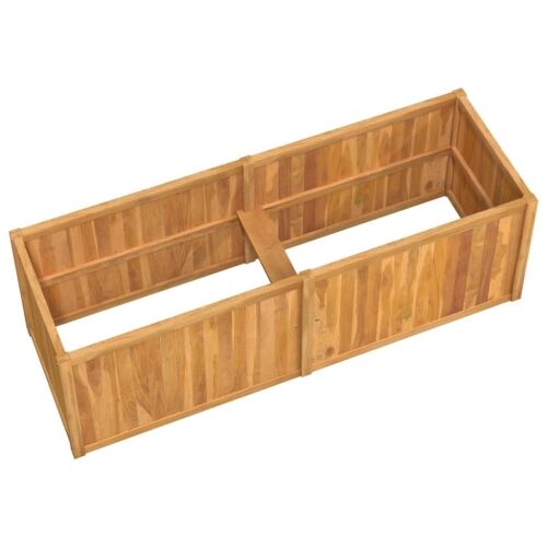 Povišena gredica 150 x 50 x 50 cm od masivne tikovine  - 150 x 50 x 50 cm 1 Cijena