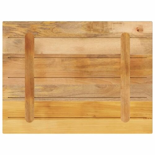 Ploča za stol 90x50x2,5 cm pravokutna masivno grubo drvo manga - Grubo drvo manga (prirodno) 90 x 50 cm 1 25 mm Cijena