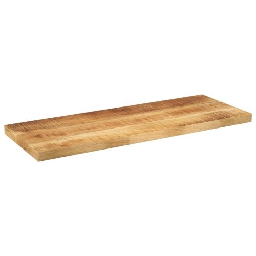 Ploča stola 70x20x3,8 cm Pravokutna Masivna Drvena Obrađena Mango Boja - Grubo drvo manga (prirodno) 70 x 20 cm 1 38 mm Cijena