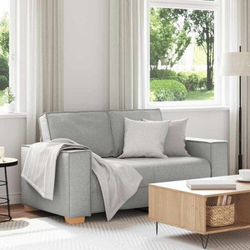 Dvosjed Sofa Oblačno Siva 160x78x84 cm Tkanina - Oblačnosiva 1 160 cm Oblačnosiva Cijena