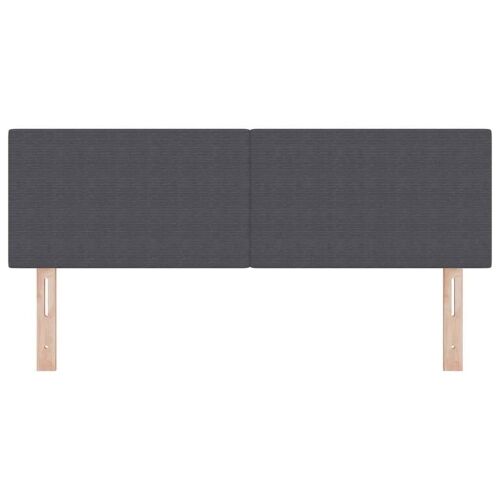 Uzglavlje Tamno siva 144 cm Kordura tekstil - Tamno siva 140 cm Nizak uzglavlju Cijena