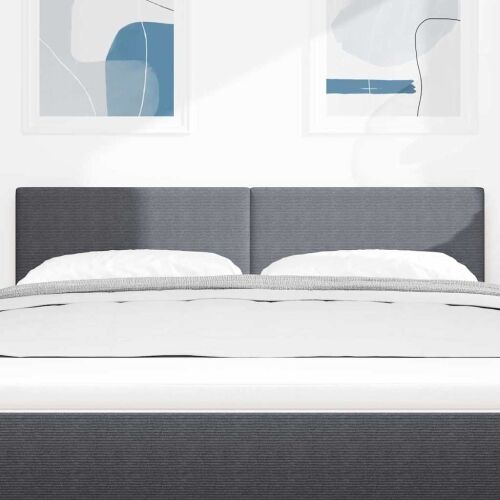 Uzglavlje Tamno siva 144 cm Kordura tekstil - Tamno siva 140 cm Nizak uzglavlju Cijena