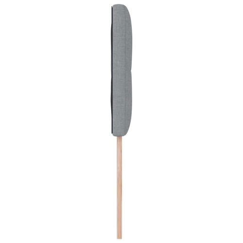 Uzglavlje podesivo po visini Svijetlo siva 80 cm tkanina - Svjetlosiva 80 cm Nizak uzglavlju Cijena