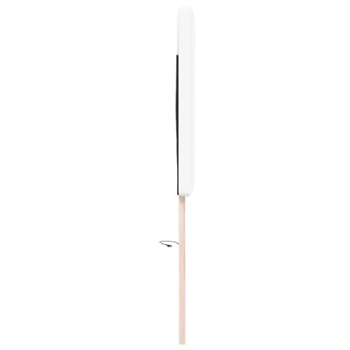 LED glava kreveta Bijelo 144 cm Lažna koža - Bijelo 140 cm Cijena