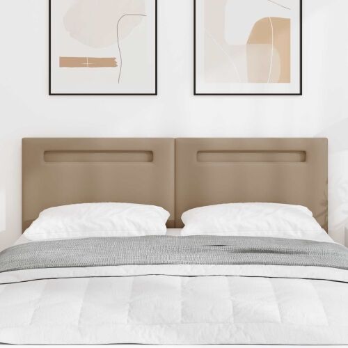 LED glava kreveta Boja cappuccina 160 cm Lažna koža - Boja cappuccina 160 cm Cijena