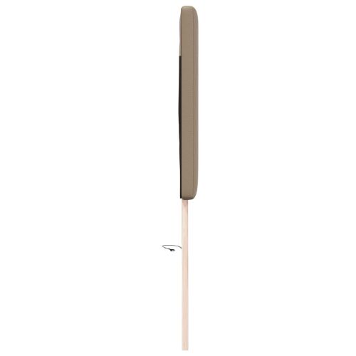 LED glava kreveta Boja cappuccina 160 cm Lažna koža - Boja cappuccina 160 cm Cijena