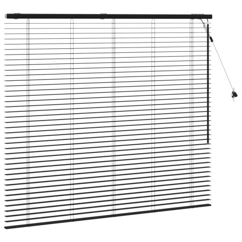 Venecijanska roleta Crna 160 x 130 cm 35 mm - Crna 160 x 130 cm Cijena