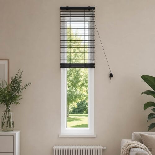 Venecijanska roleta Crna 45 x 160 cm 35 mm - Crna 45 x 160 cm Cijena