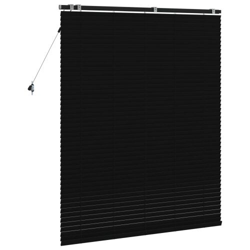 Venecijanska roleta Crna 140 x 160 cm 35 mm - Crna 140 x 160 cm Cijena