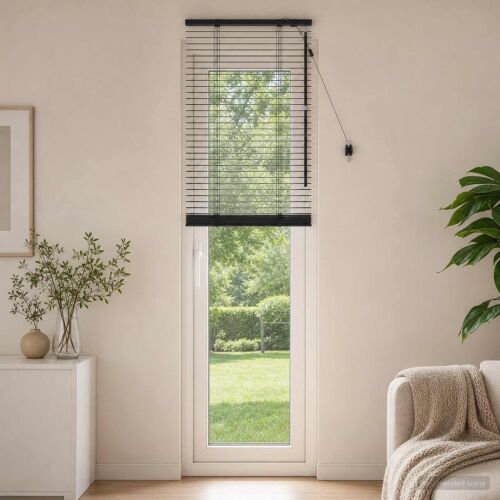 Venecijanska roleta Crna 65 x 250 cm 35 mm - Crna 65 x 250 cm Cijena