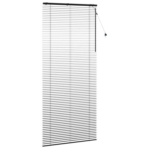 Venecijanska roleta Crna 120 x 250 cm 35 mm - Crna 120 x 250 cm Cijena