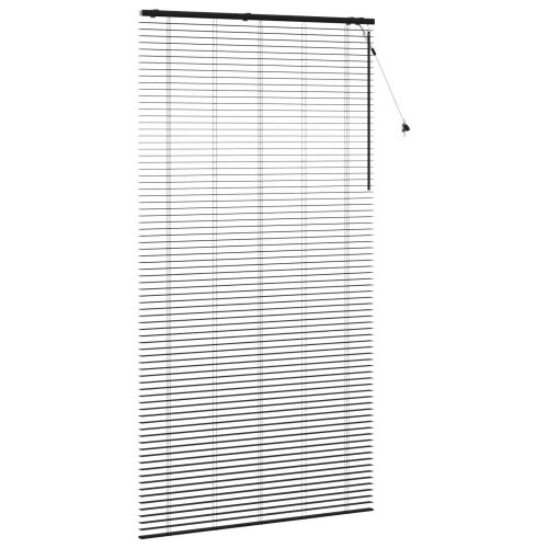 Venecijanska roleta Crna 125 x 250 cm 35 mm - Crna 125 x 250 cm Cijena