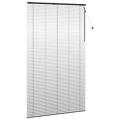 Venecijanska roleta Crna 150 x 250 cm 35 mm - Crna 150 x 250 cm Cijena