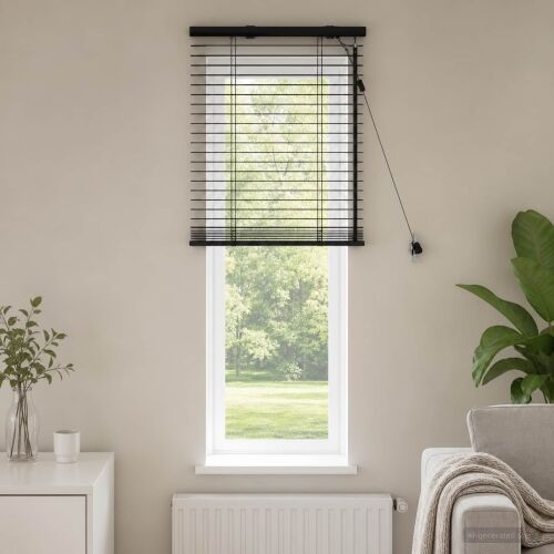 Venecijanska roleta Tamno smeđa 55 x 130 cm 35 mm - Tamno smeđa 55 x 130 cm Cijena