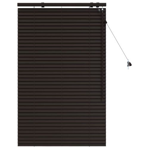 Venecijanska roleta Tamno smeđa 80 x 130 cm 35 mm - Tamno smeđa 80 x 130 cm Cijena
